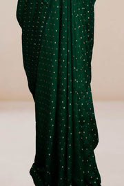 Fancy Vichithra Saree – Golden Glitter Full Body Work