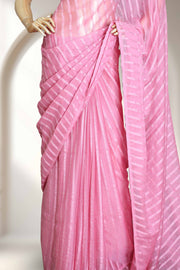 Fancy Chiffon Saree with Stone Work