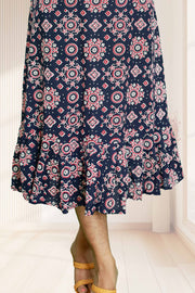 Elegant Cotton Mix Printed Kurti