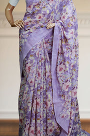 Linen Touch Fancy Saree