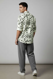 Harbour Men’s Rayon Printed Casual Shirt