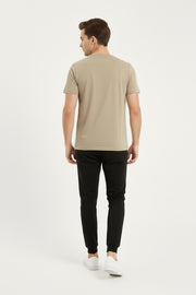 Hog & Fog Off-Shoulder Five Sleeve T-Shirt