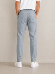 Krosswood Linen Lycra Trousers – Regular Fit