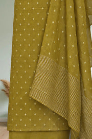 Silk Mirror Work Butta Churidar Material