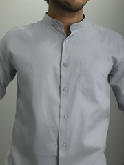 Casual Satin Cotton Shirt