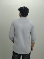 Casual Satin Cotton Shirt