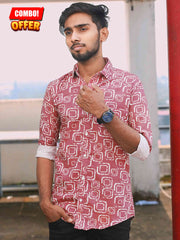 Combo Offer: Casual Full-Sleeve Shirts in Cotton Blend - ₹498