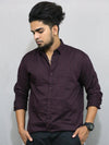 Men satin cotton full sleeve casual shirt