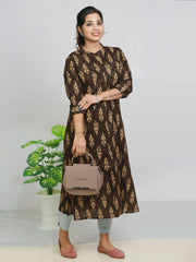 Women's Cotton Printed Flair Kurti - 429/-