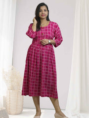 Comfortable & Stylish Feeding Kurti – Printed Elegance for Moms