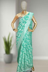 Cotton Silk Saree with Silver Thread Work