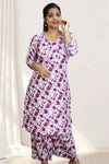 Comfy Popcorn Plazzo Night Dress Set – Sleep in Style