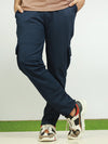 HOG & FOG Ultimate Comfort: Men's Cargo Jogger, Premium Stitching in Popcorn Fabric - Just 559/- [ CARGO JOGGER ]