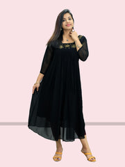 Flared Georgette Kurti