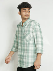 Men Regular Fit Full Sleeve Casual Shirt Only 348/-