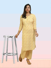 Elegant Cotton Kurti Palazzo Set – ₹375