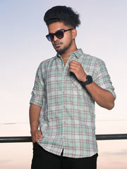 Men Regular Fit Full Sleeve Casual Shirt Only 348/-