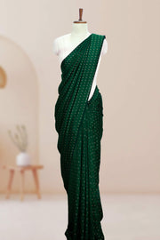 Fancy Vichithra Saree – Golden Glitter Full Body Work