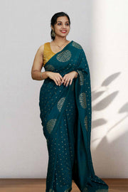 Fancy Saree-Stylish Butta Work