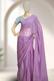 Fancy Chiffon Saree with Stone Work