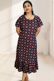Elegant Cotton Mix Printed Kurti