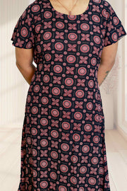 Elegant Cotton Mix Printed Kurti