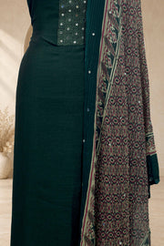 Mirror Elegance Vichithra Silk Churidar Material
