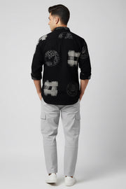 Harbour Men’s Rayon Printed Casual Shirt