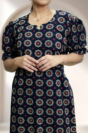Cotton Night Dress – Free Size