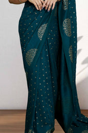 Fancy Saree-Stylish Butta Work
