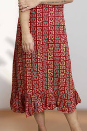 Comfy Cotton Night Dress – Printed Perfection
