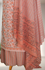 Cotton Churidar Material – Floral Print