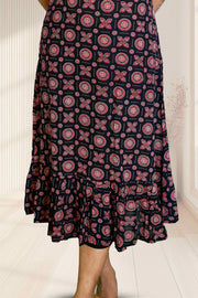 Elegant Cotton Mix Printed Kurti