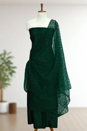 Silk Churidar Material – Sequins with Embroidery & Thread Work