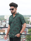 Men Regular Fit Rayon Printed Half Sleeve Casual Shirt - 349/-