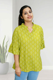 Trendy Rayon Short Top