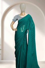 Fancy Chiffon Saree with Stone Work