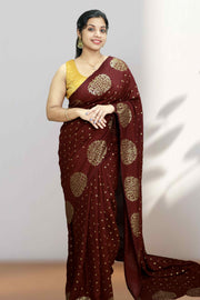 Fancy Saree-Stylish Butta Work