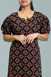 Cotton Night Dress – Free Size