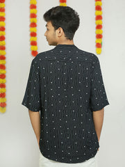 Printed Rayon Casual Kurta ( Casual Shirt Model )