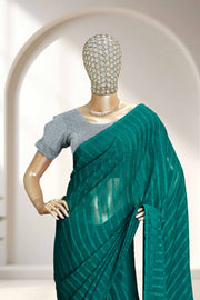 Fancy Chiffon Saree with Stone Work