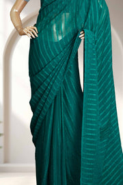 Fancy Chiffon Saree with Stone Work