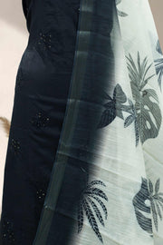 Sequin Thread Work Silk Churidar Material