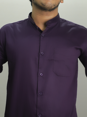 Casual Satin Cotton Shirt