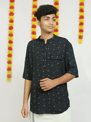 Printed Rayon Casual Kurta ( Casual Shirt Model )