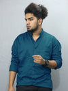 Men satin cotton full sleeve casual shirt