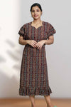 Comfy Cotton Night Dress – Printed Perfection