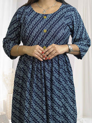 Comfortable & Stylish Feeding Kurti – Printed Elegance for Moms