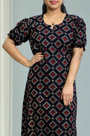 Cotton Night Dress – Free Size