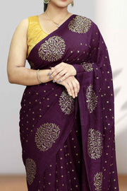 Fancy Saree-Stylish Butta Work